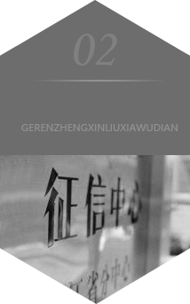 個(gè)人(rén)征信留下(xià)污點